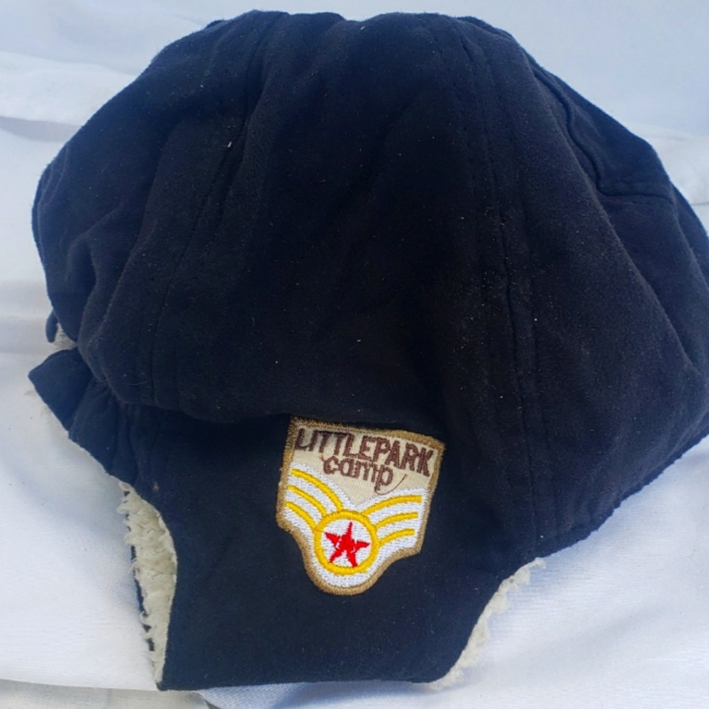 Little boys Vintage style bomber hat